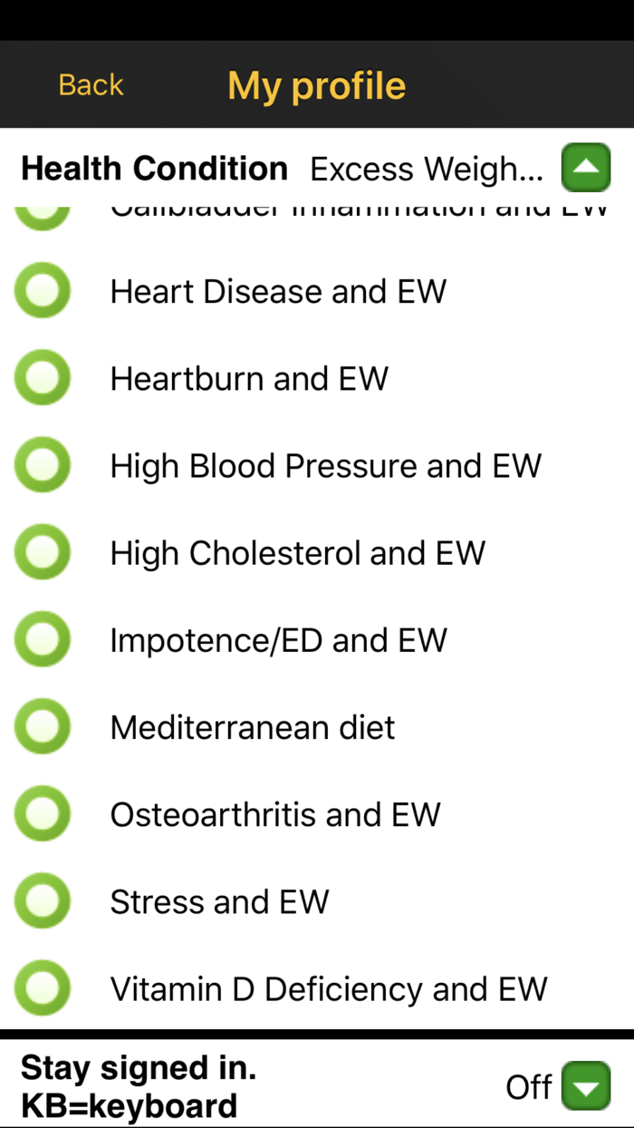 Obesity / Excess Weight