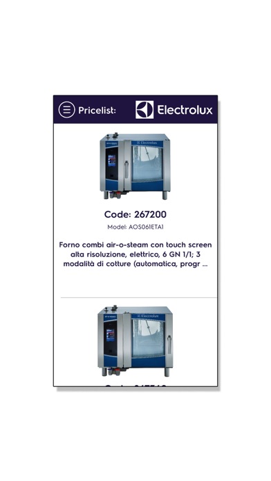 How to cancel & delete Electrolux Pricelist from iphone & ipad 2