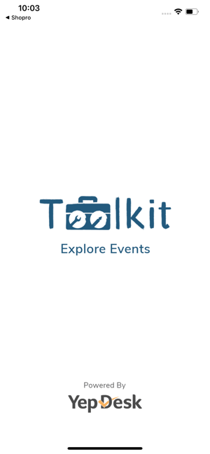 Toolkit Events