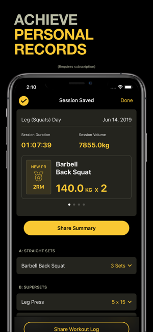 Strongr: Weight Training Log(圖2)-速報App