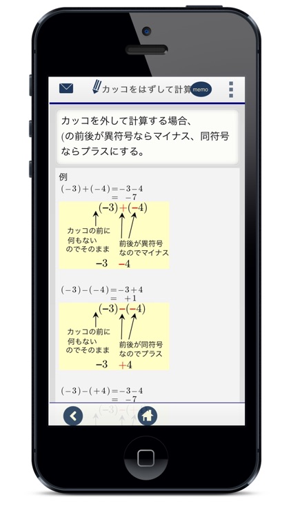 中学数学 正負の数