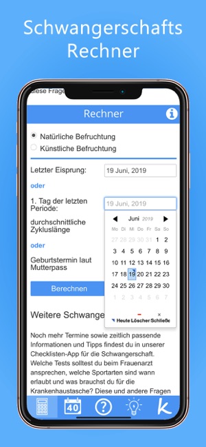 Schwangerschafts-Rechner(圖1)-速報App