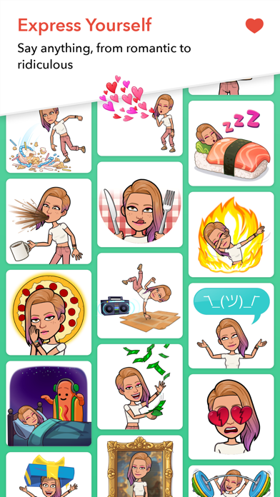 Bitmoji Keyboard - Your Avatar Emoji screenshot