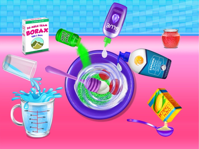 Glitter Slime Maker Play Fun