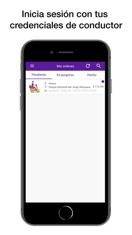 Kiosco - para entregador