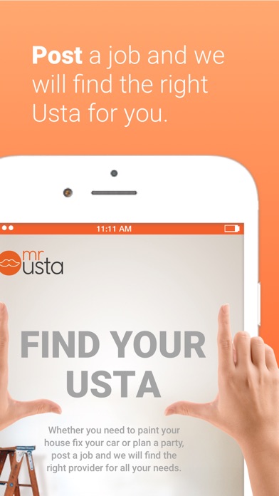 How to cancel & delete Mr Usta - Best Home Services from iphone & ipad 2