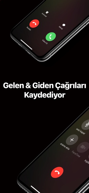 iphone 8 Plus gelen arama kaydetme