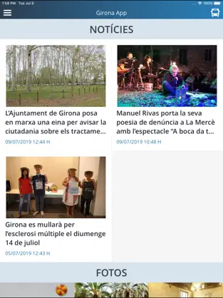 Captura de Pantalla 1 Girona App iphone