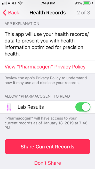 Precision Pharmacogenomics screenshot 3