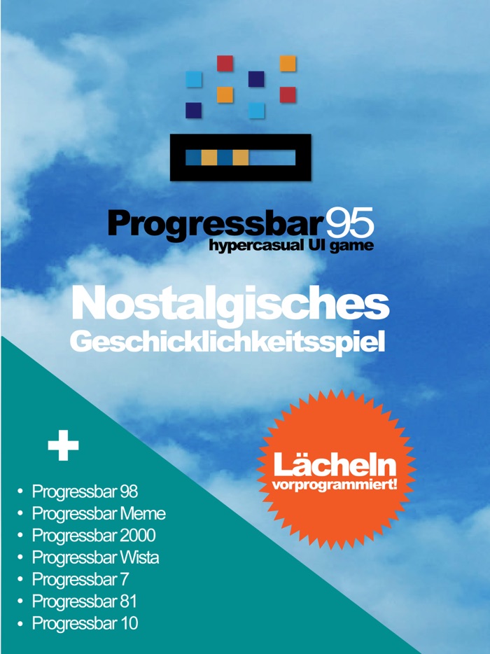 ProgressBar95 Retro-Zeitvertre