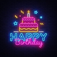 100 Happy Birthday Party Card