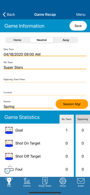 Water Polo Stat Recorder 3000(圖7)-速報App