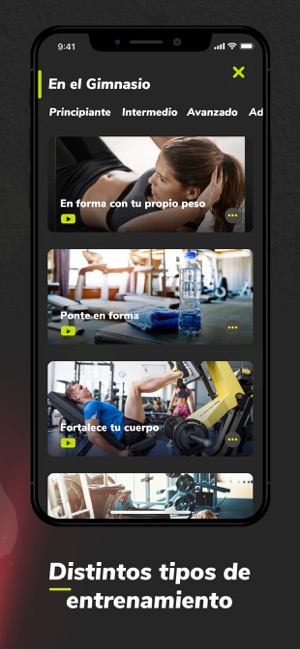 Massfit: Fitness en gym o casa(圖5)-速報App