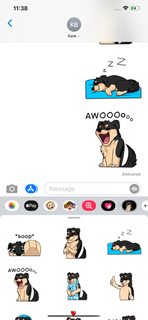 Angel The Husky Stickers(圖4)-速報App