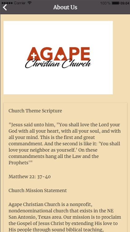 Agape Christian Church