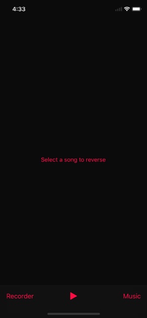 Reverse Music Player Pro