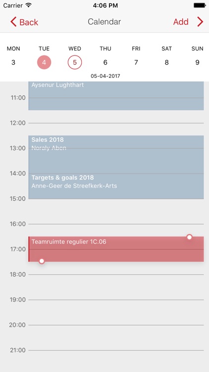 Officebooking blue screenshot-3