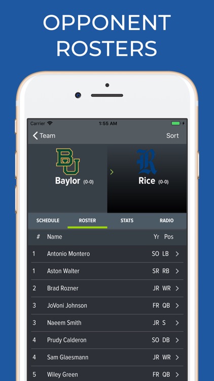 Baylor Football Schedules screenshot-6