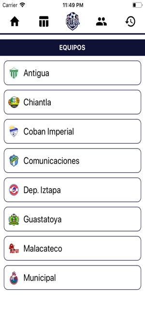 Fútbol Chapín(圖4)-速報App