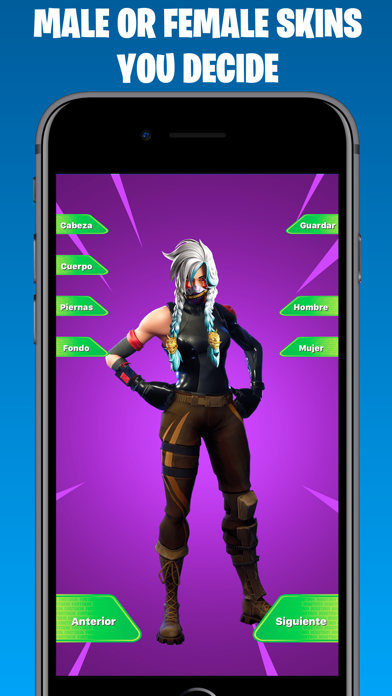 Skins Maker for Fortnite App screenshot 2