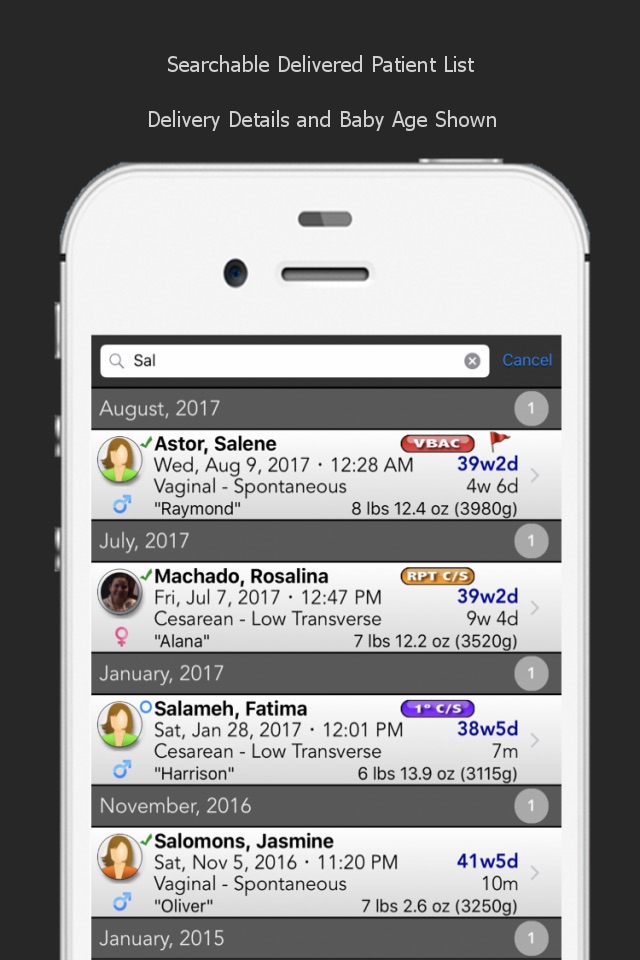 OB Patient Tracker 2 screenshot 2