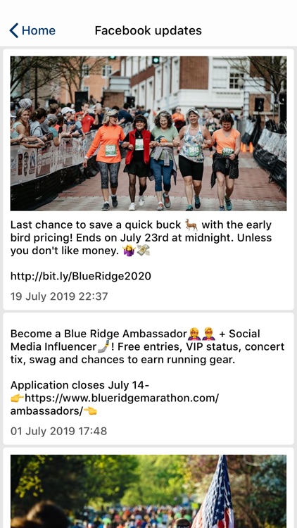 Blue Ridge Marathon 2019