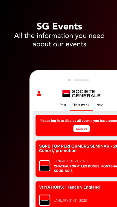 How to cancel & delete SG Events from iphone & ipad 1