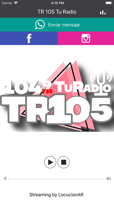 TR 105 Tu Radio screenshot 2