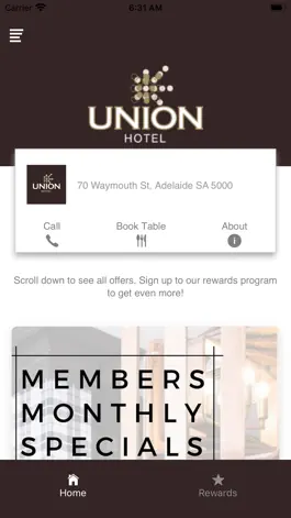 Game screenshot Union Hotel Membership apk