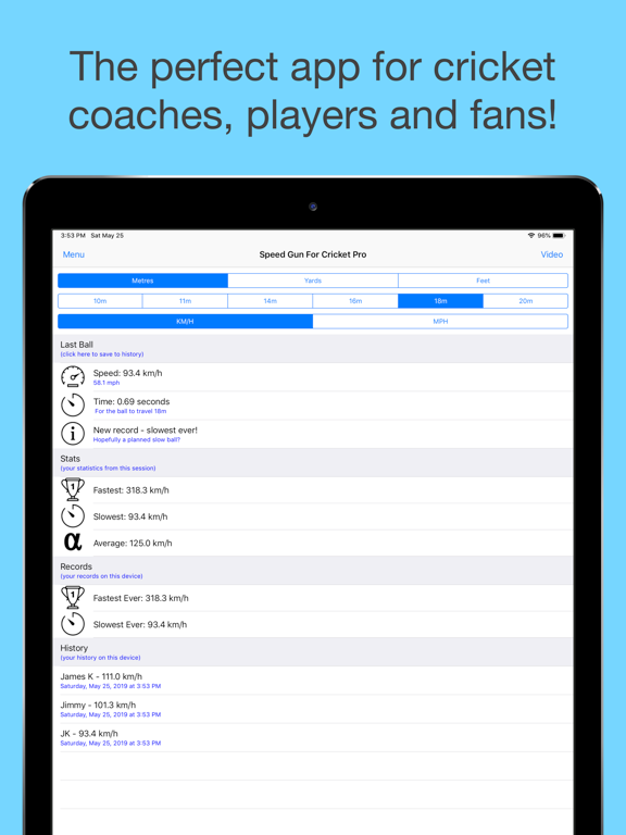 Speed Gun for Cricket Pro App Price Drops