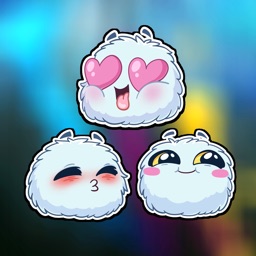 Fluffy Adorable stickers