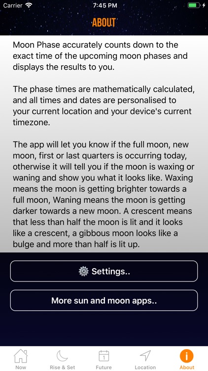 Moon Phase Calendar Plus screenshot-7