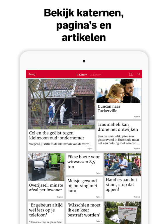 Tubantia - Digitale krant iPad app afbeelding 4