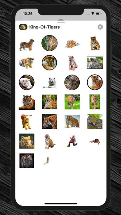 King Of Tigers Sticker Pack screenshot 3