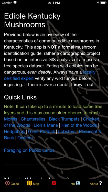 Kentucky Mushroom Forager Map!