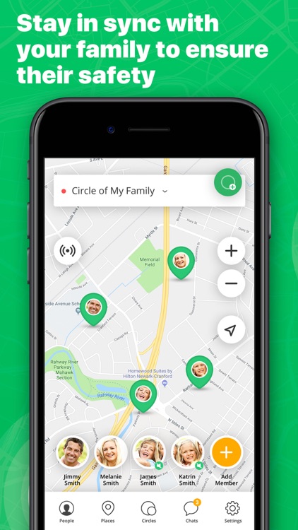 inTouch: Find Friends & Family