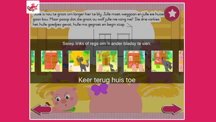 Die Drie Varkies in Afrikaans screenshot-4