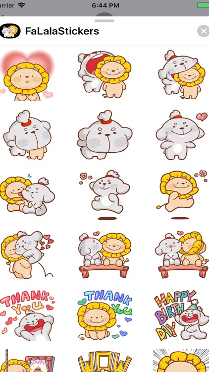 Animated FaLala Stickers Daily