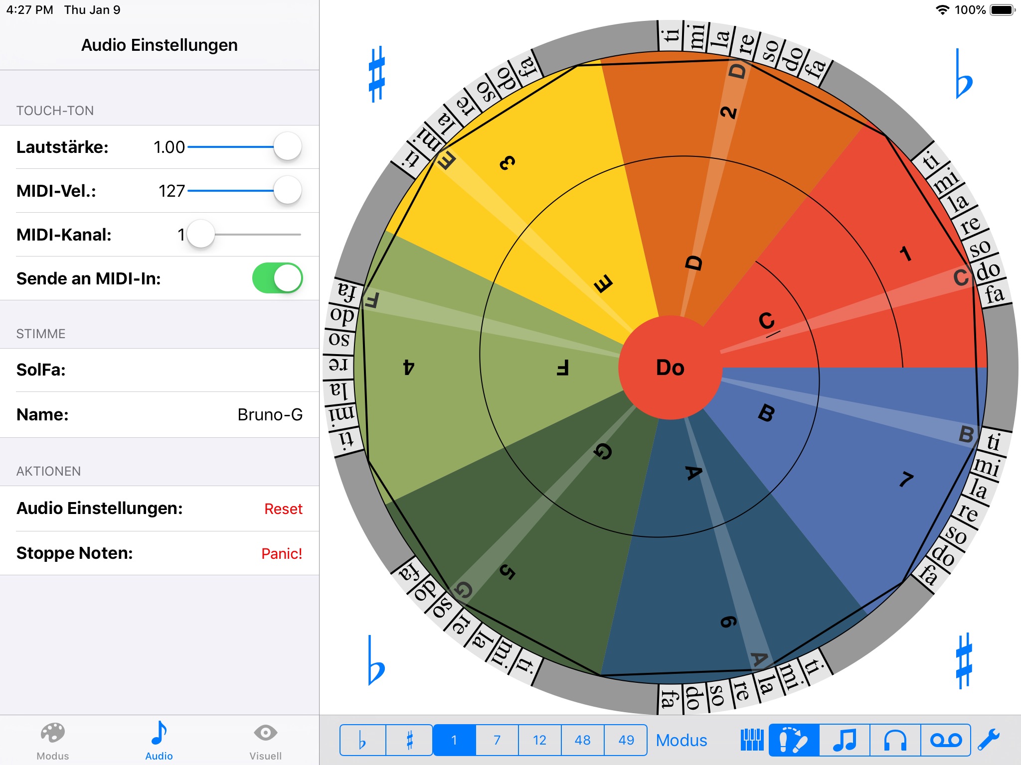 SolFa Mode-Go-Round Lite screenshot 3