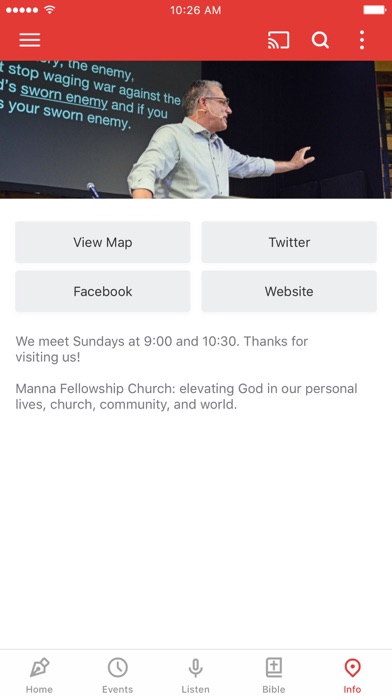Manna Fellowship Church screenshot 3