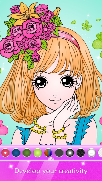 Princess Coloring Book Show screenshot-0