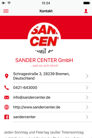 SANDER CENTER screenshot 3