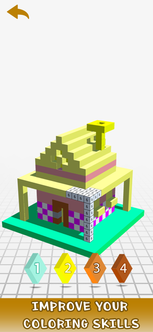 House 3D Voxel Color By Number(圖2)-速報App