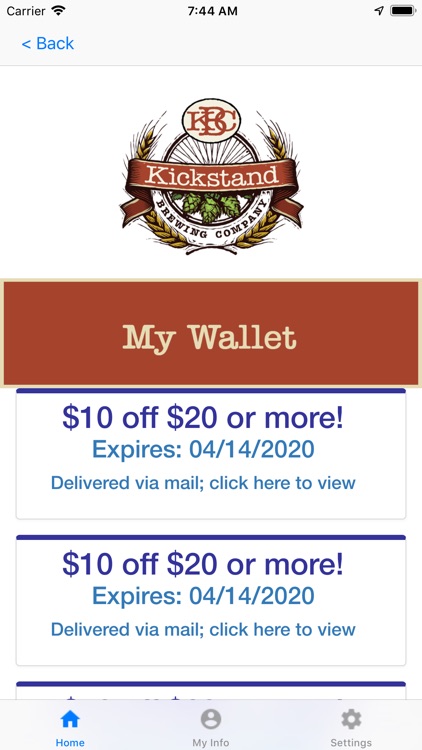 Kickstand Brewery Rewards screenshot-3