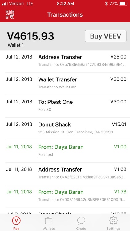 VEEV Wallet screenshot-3
