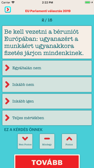 SzavazApp screenshot 3