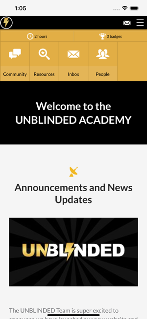 UNBLINDED Academy