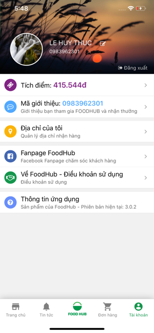 FoodHub Thực phẩm sạch tận nhà(圖7)-速報App