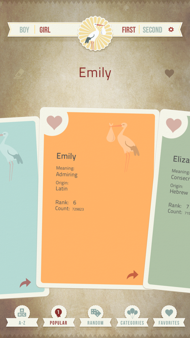 Namy - baby names screenshot 2