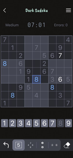 Dark Sudoku - Classic Puzzle(圖1)-速報App